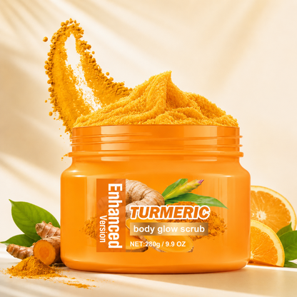 ✨ Turmeric Glow Scrub — Buff Away Dull, Rough Skin for a Softer, Smoother-Looking Glow 🧡