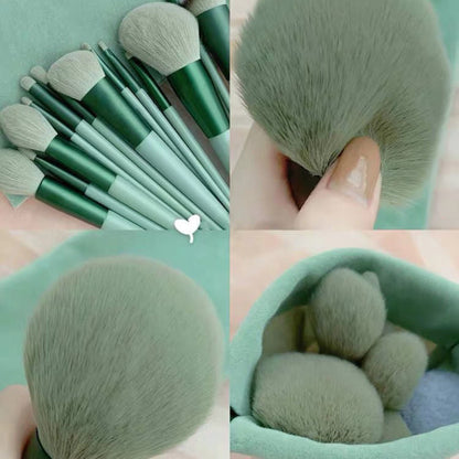 13-Piece Pro Makeup Brush Set – Full Face Kit