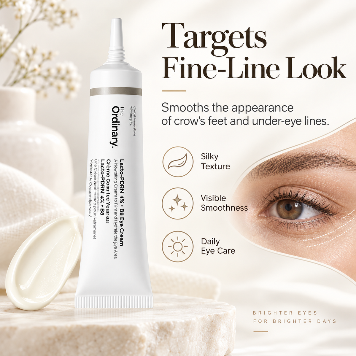 The Ordinary Lacto-PDRN* 4% + B9 Eye Cream