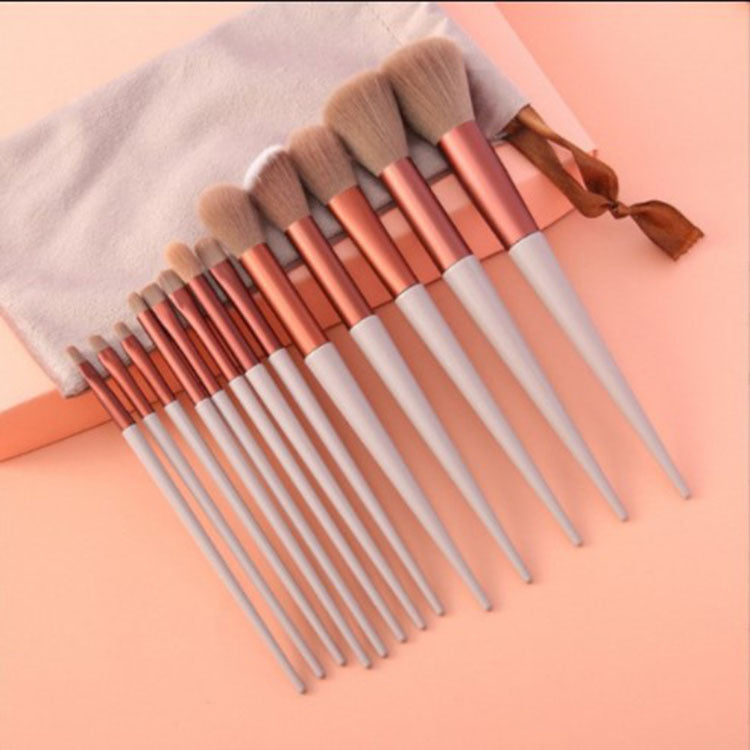 13-Piece Pro Makeup Brush Set – Full Face Kit