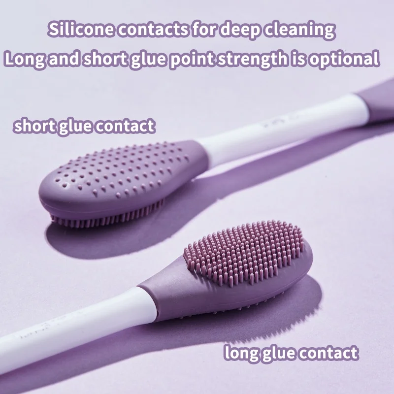 Double-Head Silicone Facial Mask & Massage Brush