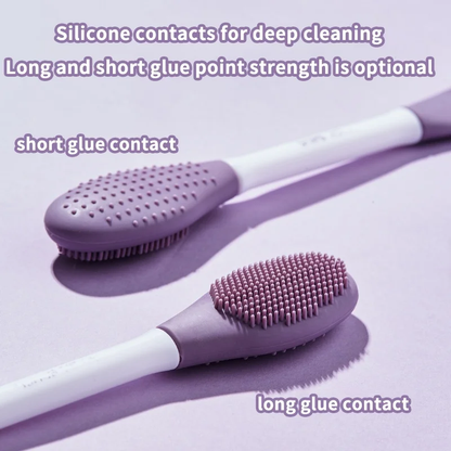 Double-Head Silicone Facial Mask & Massage Brush