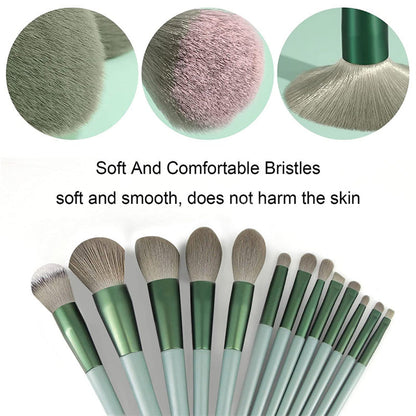 13-Piece Pro Makeup Brush Set – Full Face Kit