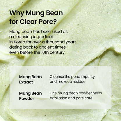 [Amazon] beplain Mung Bean pH-Balanced Cleansing Foam - The Final Boss of Deep Pore Cleansers